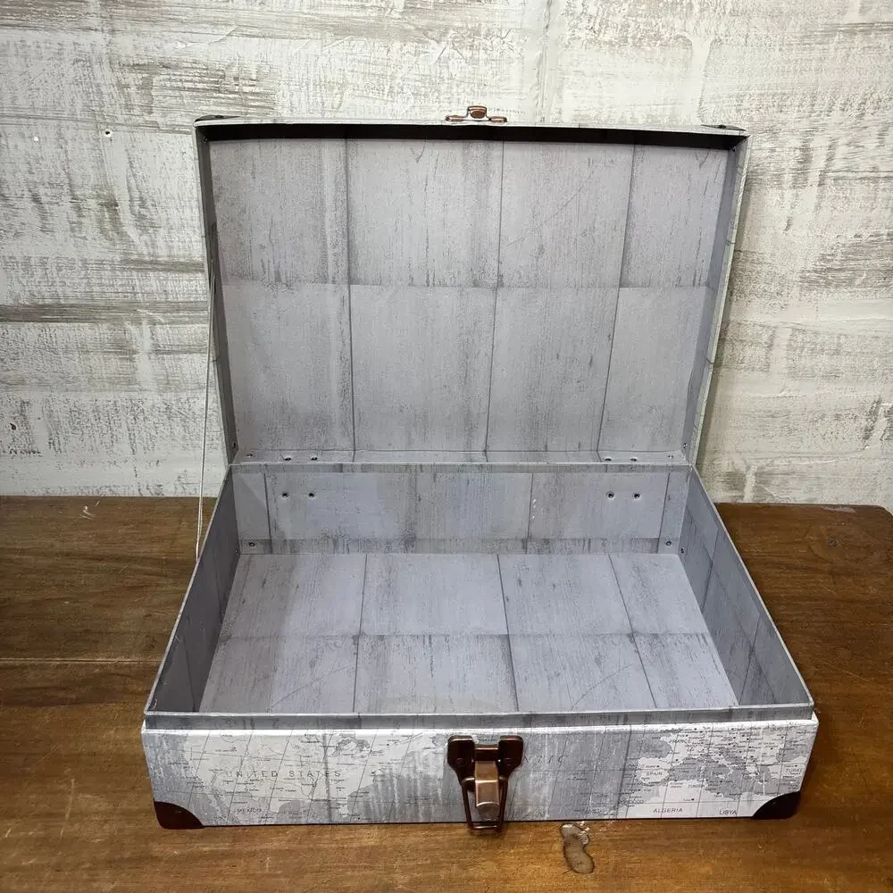 Adventure Awaits Vintage Style Keepsake Box